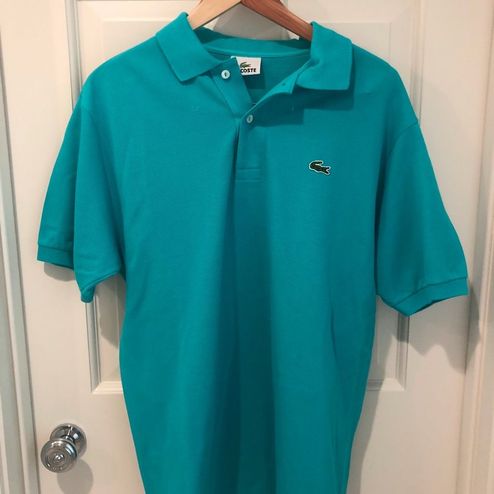 Teal Lacoste Polo